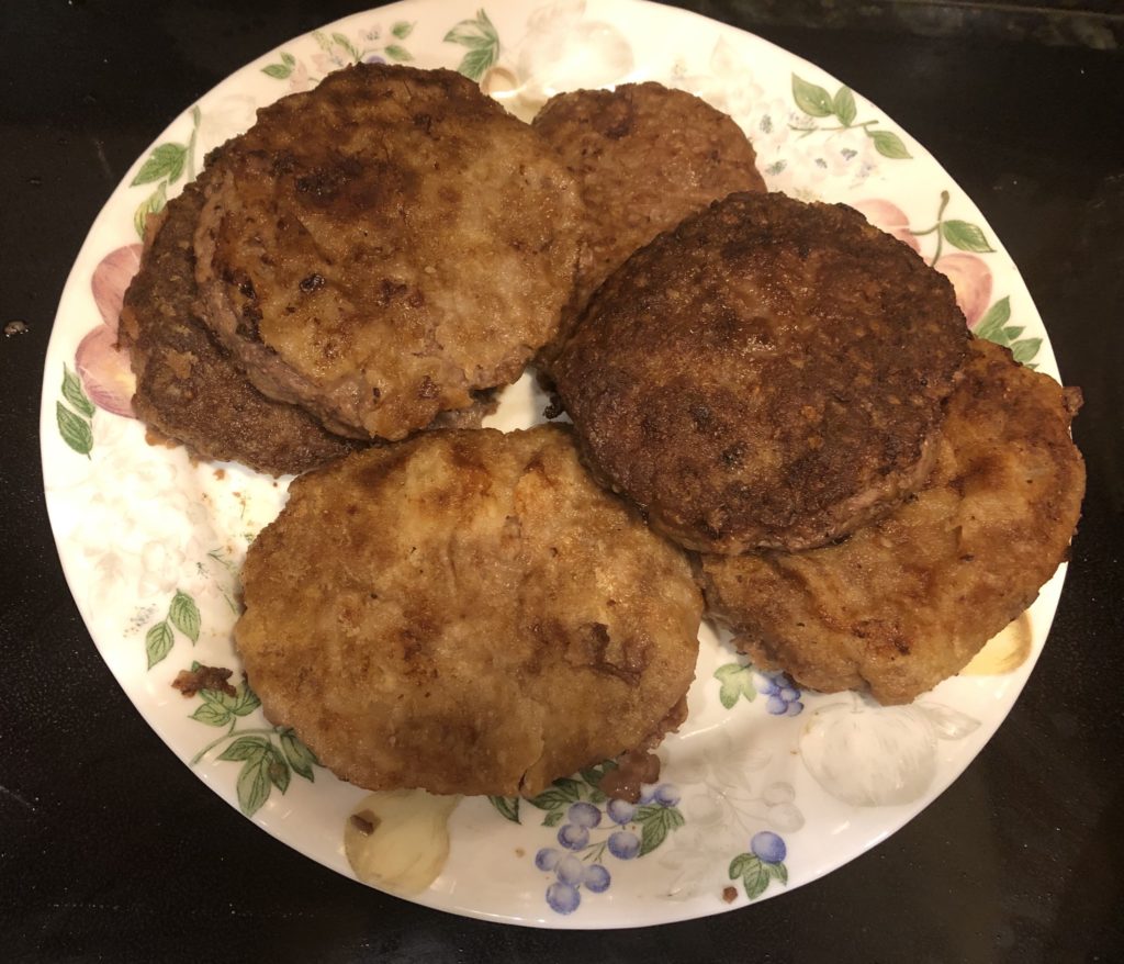 Ground beef patties with mushroom sauce – Welcome to Creating Cool Stuff!!